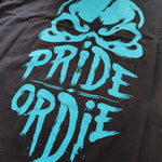 T-shirt Pride or Die Reckless Splattered