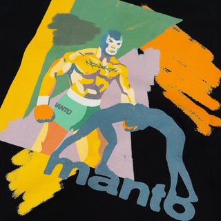 T-shirt Manto Luchador Nero