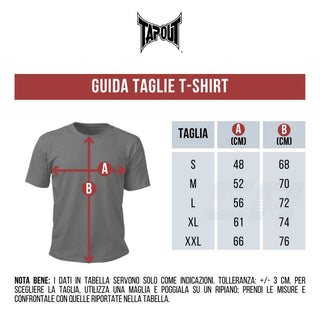 T-shirt Tapout Dellano Grigio