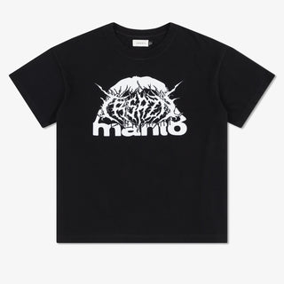 T-shirt oversize Manto Treasure Zone Nero