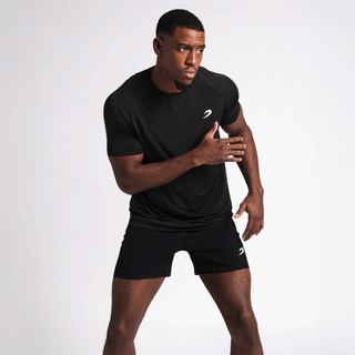 T-shirt tecnica Boxraw Valdes Nero