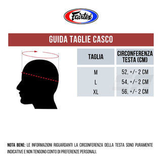 Caschetto Fairtex Diagonal Vision Sparring HG13 Nero-blu