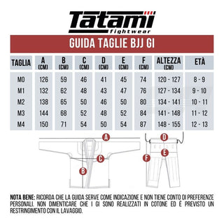 BJJ Gi bambino Tatami Fightwear Nova Absolute Nero