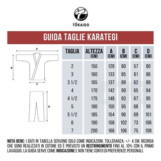 Karategi Kata Tokaido Master art. 58 WKF