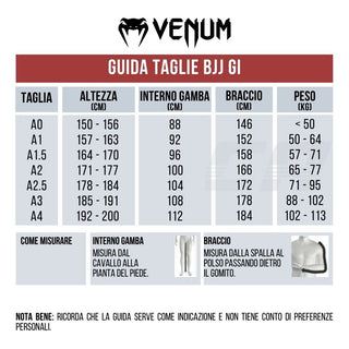 BJJ Gi Venum Classic 2.0