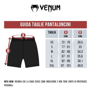 Pantaloncini kick-thai Venum Serpenti Nero