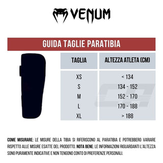 Paratibia con Parapiedi a calza Venum Kontact