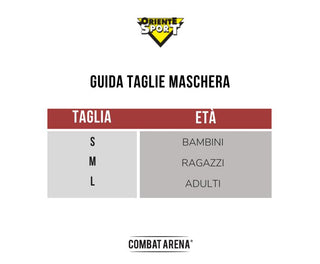 Maschera Karate Oriente Sport Art. 333A
