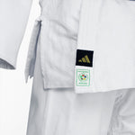 Judogi Adidas J730 Champion III IJF strisce oro