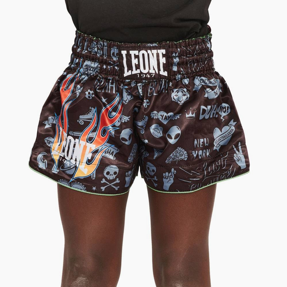 LEONE 1947 ABJ01 Pantaloncino Boxe, Unisex Bambini, Rosso, S LEONE 1947 ABJ01 Pantaloncino Boxe, Unisex Bambini, Rosso, S