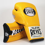 Guantoni Cleto Reyes Safetec CB4 Giallo con lacci