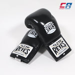 Guantoni Cleto Reyes Professional CB2 Nero-Argento con lacci