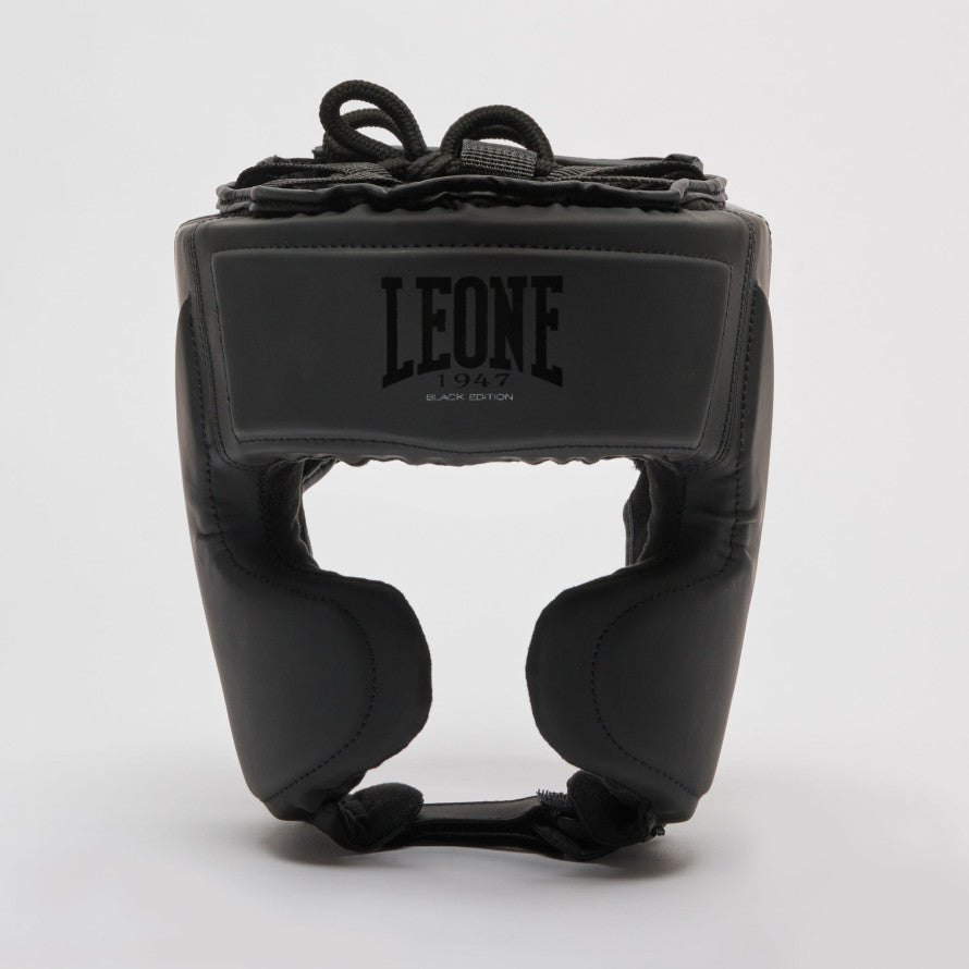 Casco Leone Black Edition CS435 con parazigomi