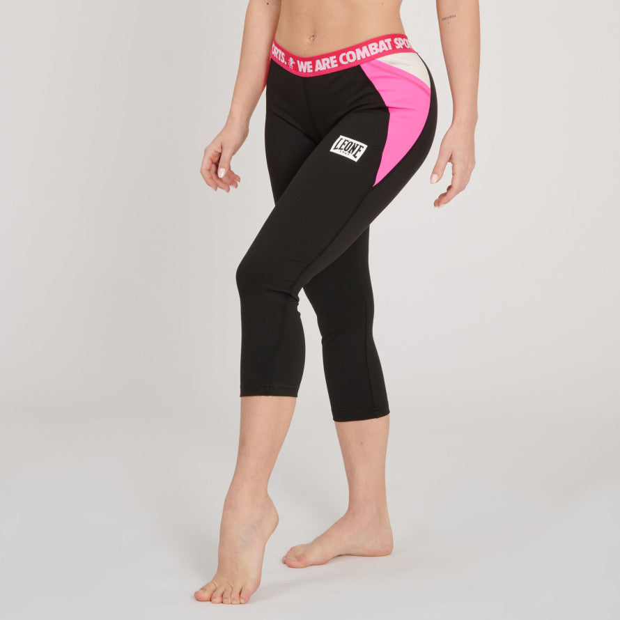 Leggings capri donna Leone Logo Wacs ABX149