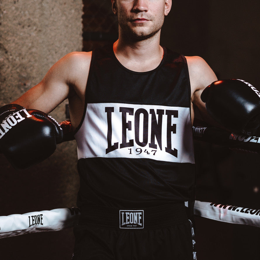 Canotta boxe Leone Shock AB224-Combat Arena