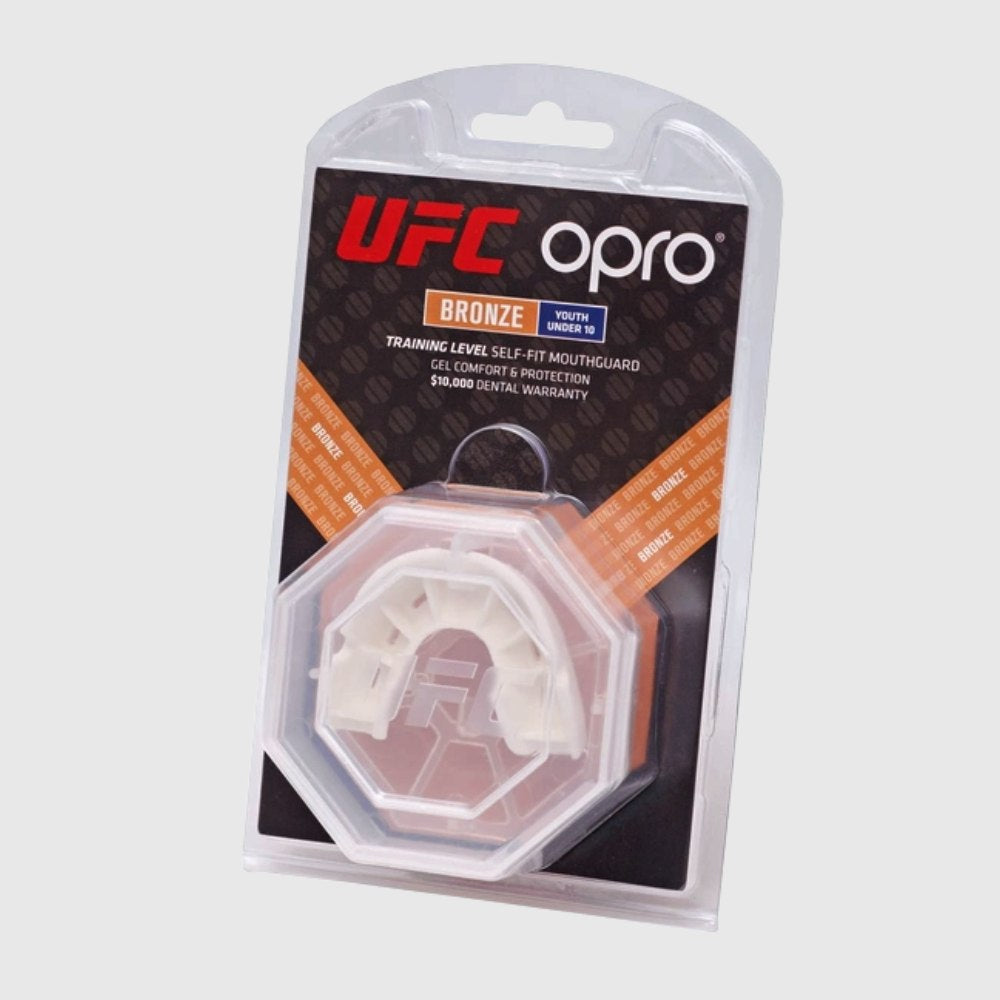 Paradenti bambino Opro X UFC Bronze Bianco-Combat Arena
