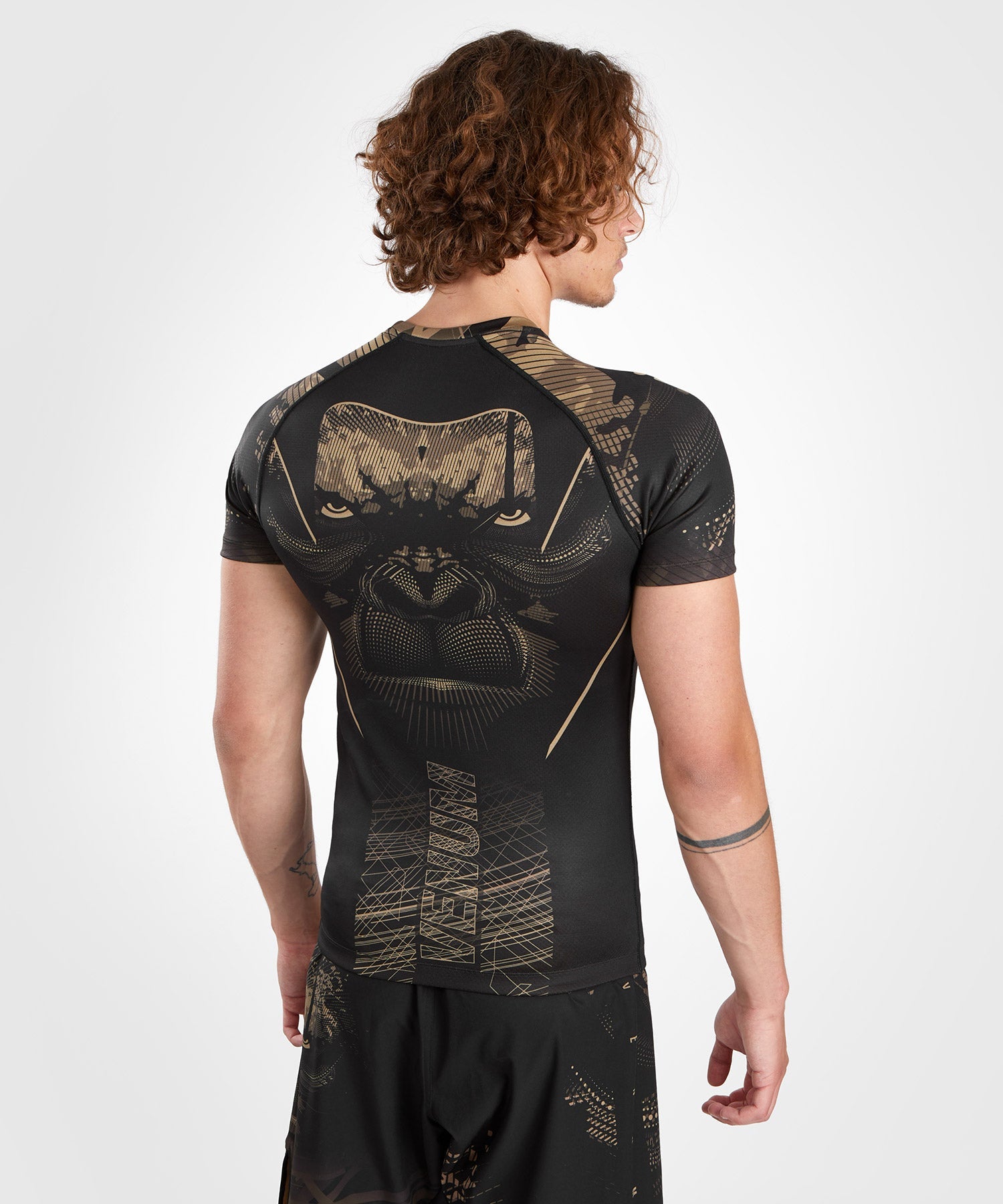 Rashguard Venum Gorilla Jungle maniche corte-Combat Arena