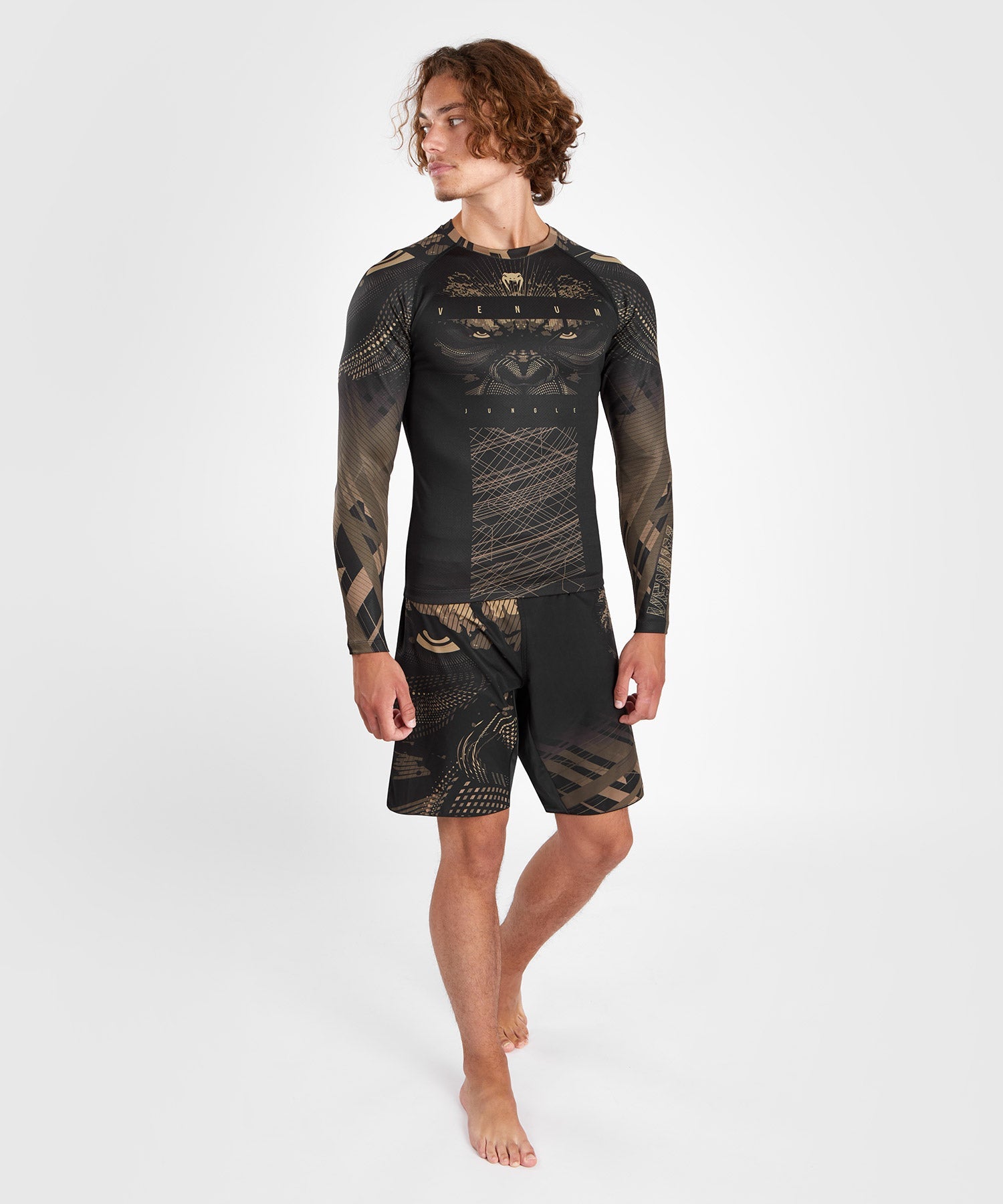 Rashguard Venum Gorilla Jungle maniche lunghe