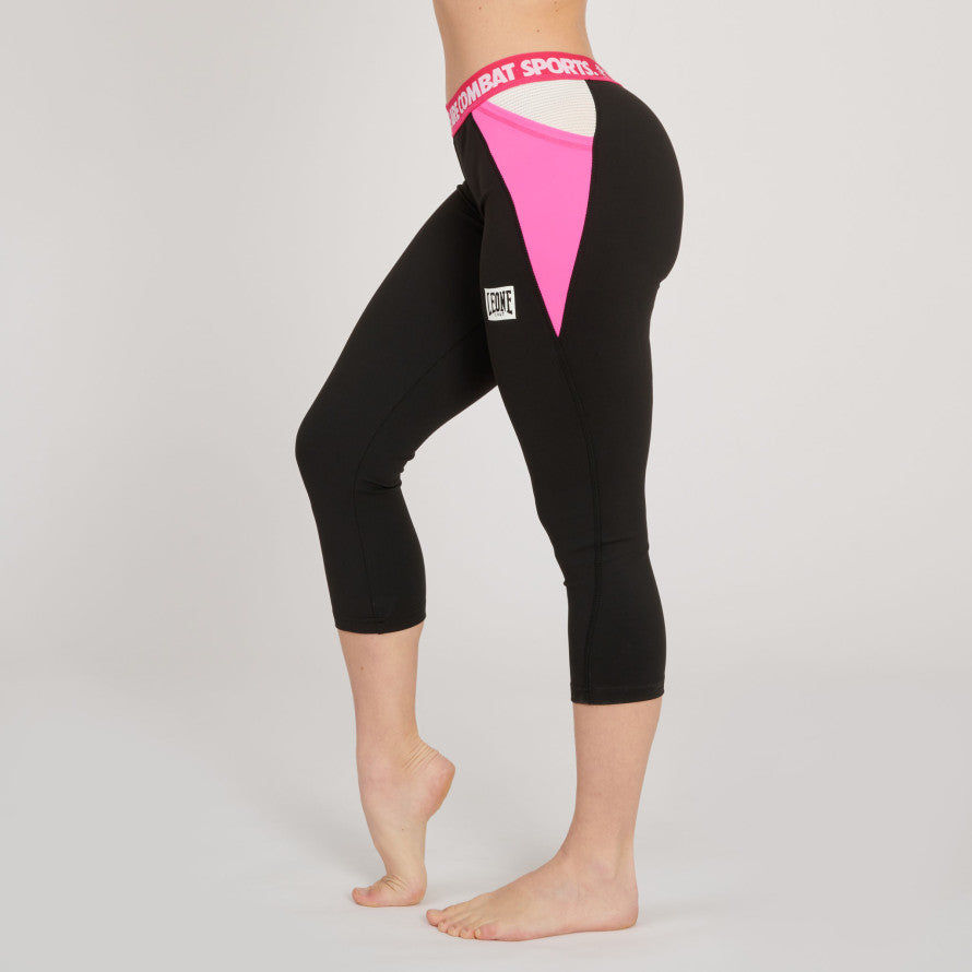 Leggings capri donna Leone Logo Wacs ABX149