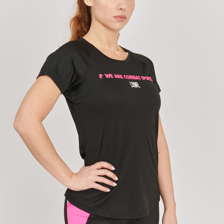 T-shirt donna Leone Logo Wacs ABX144