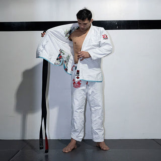 BJJ Gi Half Sumo Tengu Bianco-Combat Arena