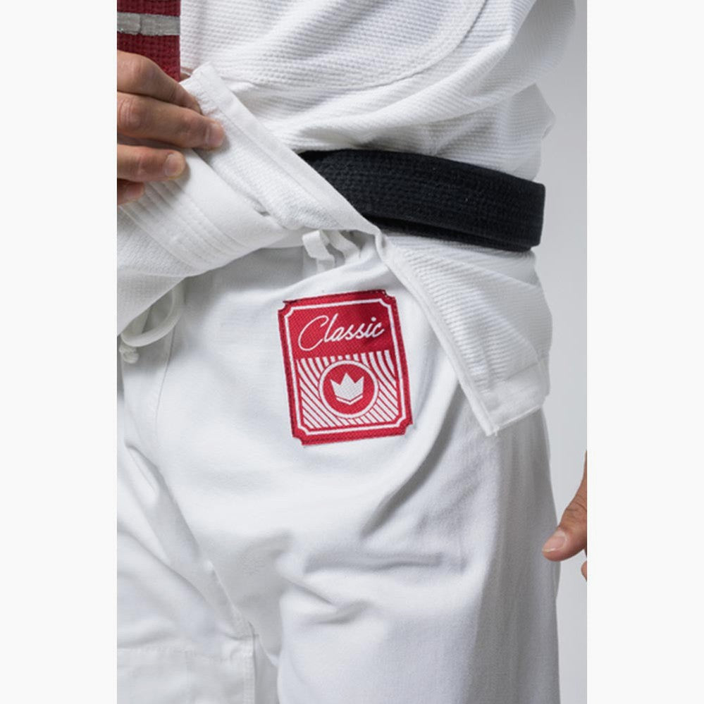 BJJ Gi Kingz Classic 3.0 Bianco