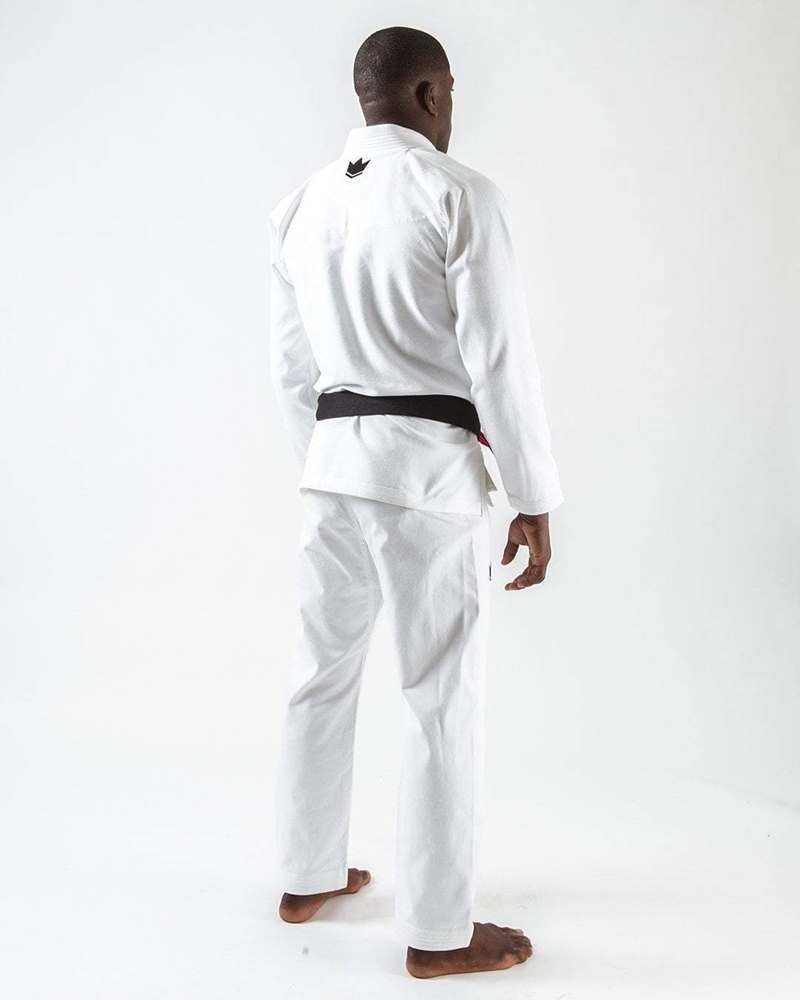 BJJ Gi Kingz Kore Bianco