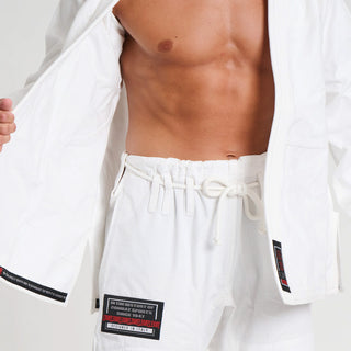 BJJ Gi Leone AB403 Bianco-Combat Arena