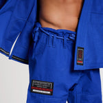 BJJ Gi Leone AB403 Blu-Combat Arena