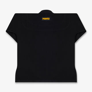 BJJ Gi Manto Base 3.0 Nero-arancione-Combat Arena