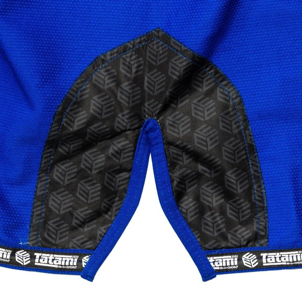 BJJ Gi Tatami Fightwear Estilo Black Label blu-grigio
