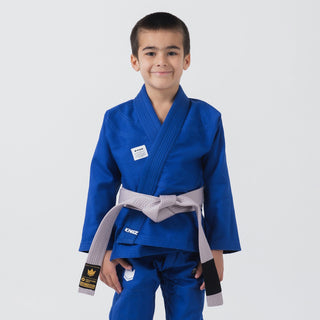 BJJ Gi bambino Kingz Kore V2 IBJJF Blu