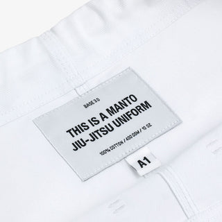 BJJ Gi Manto Base 3.0 Bianco
