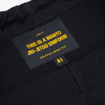 BJJ Gi Manto Base 3.0 Nero-arancione