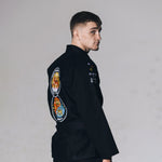BJJ Gi Manto Tiger's Tail Nero
