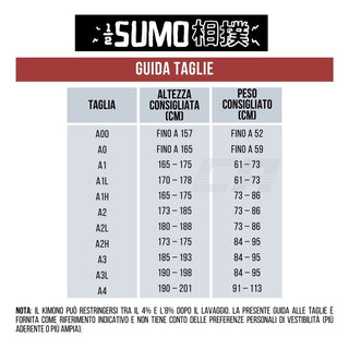 BJJ Gi Half Sumo Mamba Nero