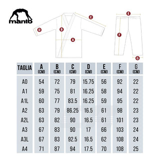 BJJ Gi Manto Base 3.0 Bianco