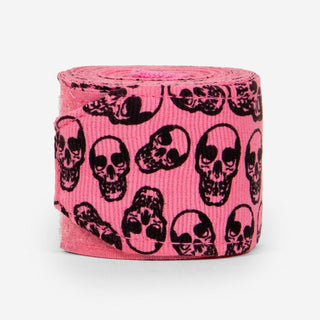 Bendaggi Fasce mani Combat Arena Pink Skulls 4.5 metri-Combat Arena
