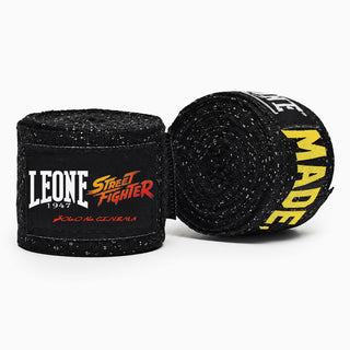 Bendaggi fasce mani 3,5 mt Leone x Street Fighter AB705SF-Combat Arena
