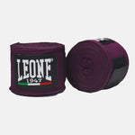 Bendaggi fasce mani 3,5 mt Leone AB705 Rosso ciliegia