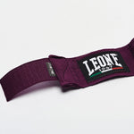 Bendaggi fasce mani 3,5 mt Leone AB705 Rosso ciliegia