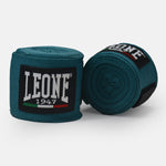 Bendaggi fasce mani 3,5 mt Leone AB705 Verde petrolio