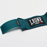 Bendaggi fasce mani 3,5 mt Leone AB705 Verde petrolio