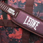 Borsone Leone Urban Fighter AC960 Rosso-nero camo-Combat Arena