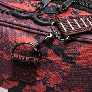 Borsone Leone Urban Fighter AC960 Rosso-nero camo-Combat Arena