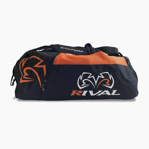 Borsone zaino da palestra Rival RGB50 Nero-Arancione-Combat Arena