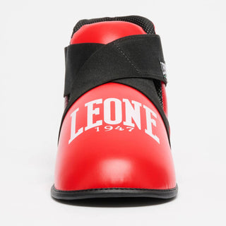 Calzari parapiedi Leone WAKO CL167 Rosso-Combat Arena