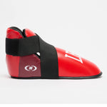 Calzari parapiedi Leone WAKO CL167 Rosso-Combat Arena
