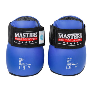 Calzari parapiedi Point Fighting Masters WAKO Blu