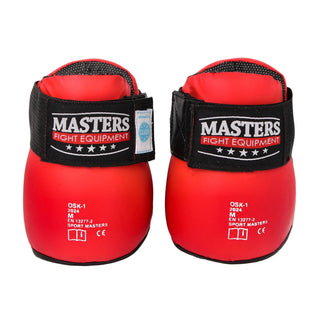 Calzari parapiedi Point Fighting Masters WAKO Rosso